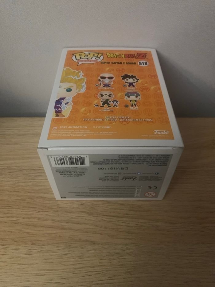 Funk pop DBZ super saiyan 2 gohan neuve - photo numéro 4