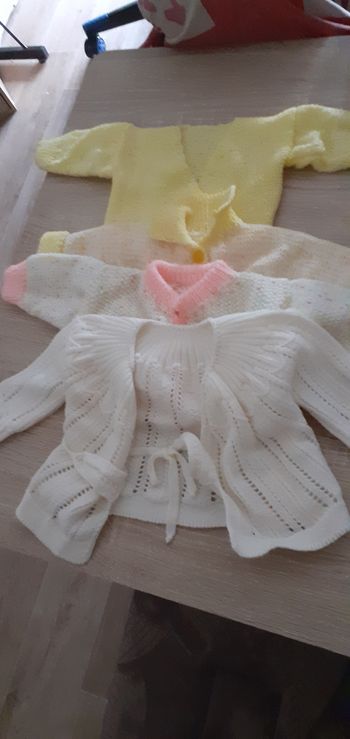 Tricot naissance neuf