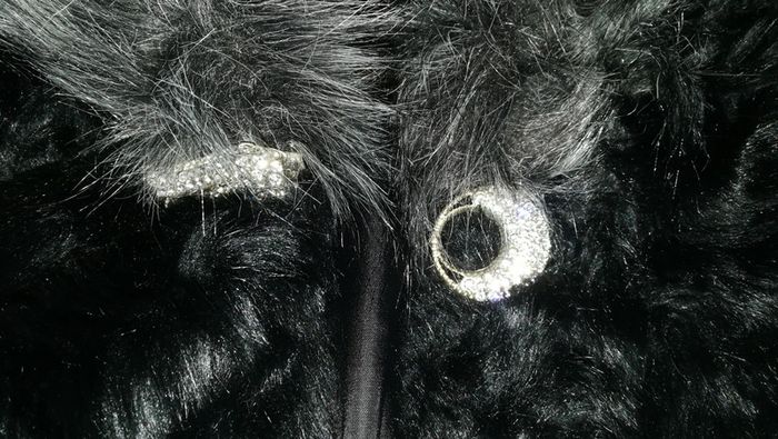 Manteau avec capuche fausse fourrure - photo numéro 5