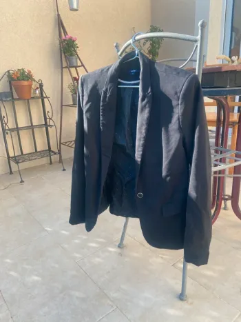 Blazer noir femme