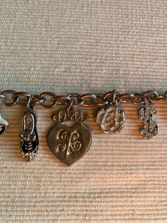Bracelet avec charms en métal argenté - photo numéro 14
