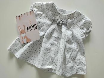 Blouse taille 3 mois