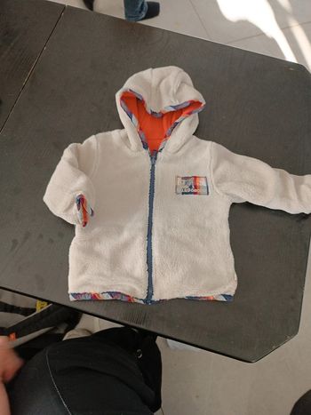 Gilet réversible 2 côtés obaibi 6 mois