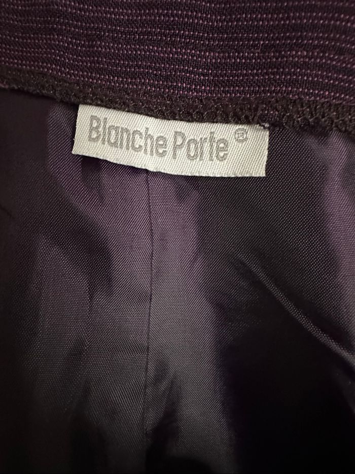 Jupe droite Blanche Porte T42 - photo numéro 7