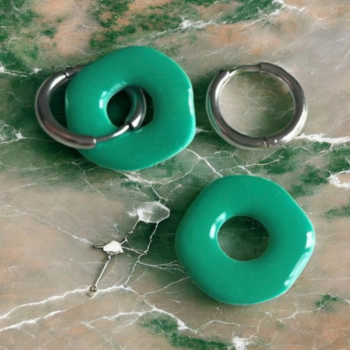 Pampilles interchangeable fimo résine