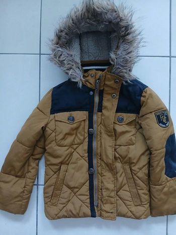 Blouson chaud doublé avec capuche