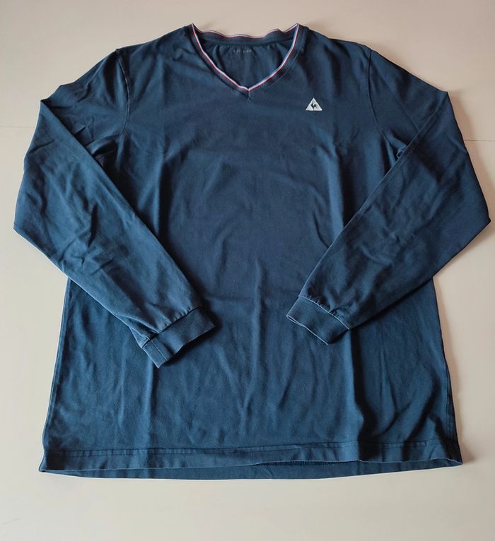 T-shirt manches longues / sweat léger Le Coq Sportif - Taille XL - photo numéro 2