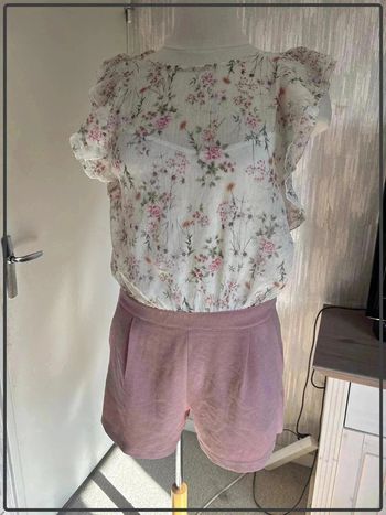 Magnifique combi short taille 40 marque mademoiselle R neuve *