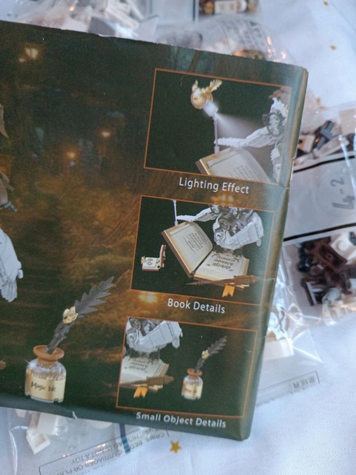 Brique brik brick lego construction harry potter chouette Edwige hibou magic wizard world - photo numéro 10