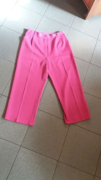 Pantalon 3/4 vintage rose