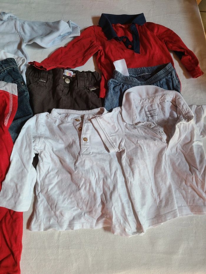 Lot de 11  vêtements garçon 1 an 12 mois - photo numéro 3