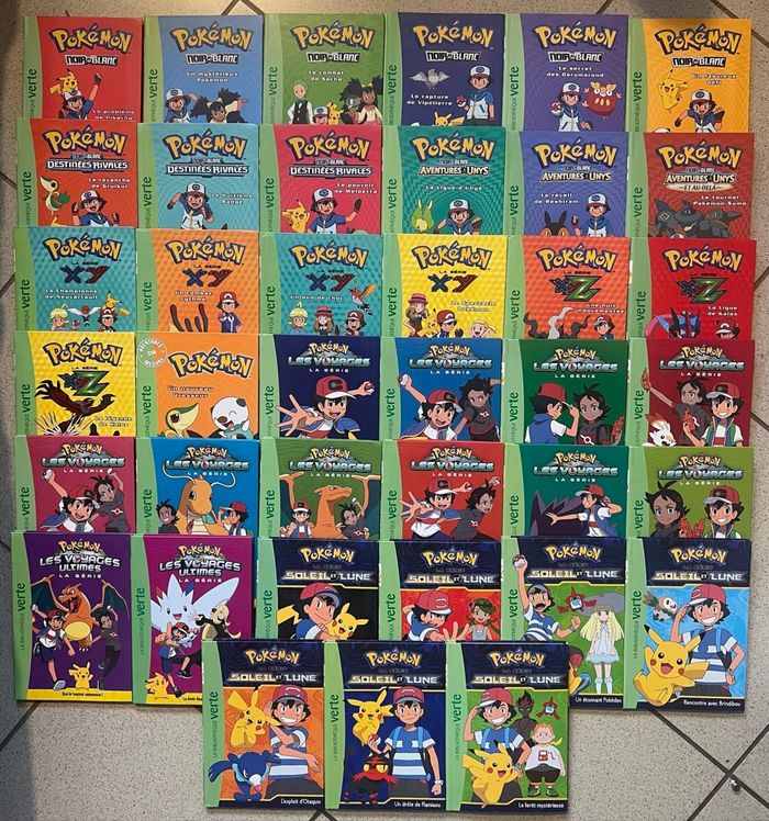 Pokémon - Bibliothèque verte