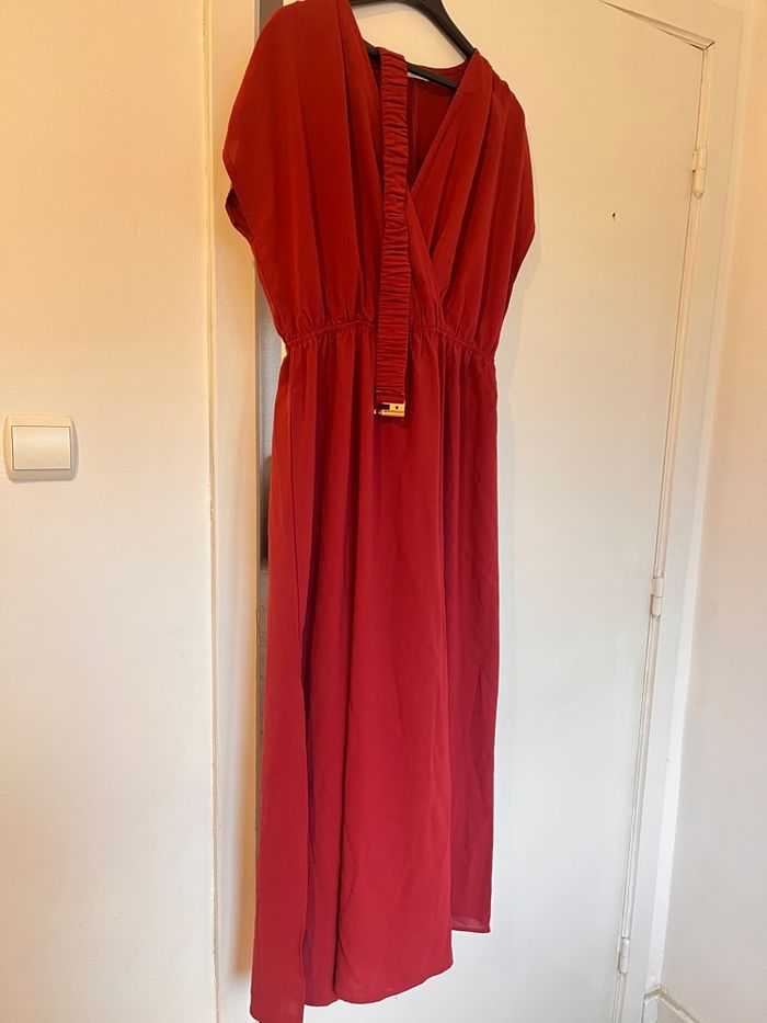 Robe portefeuille longue - photo numéro 2