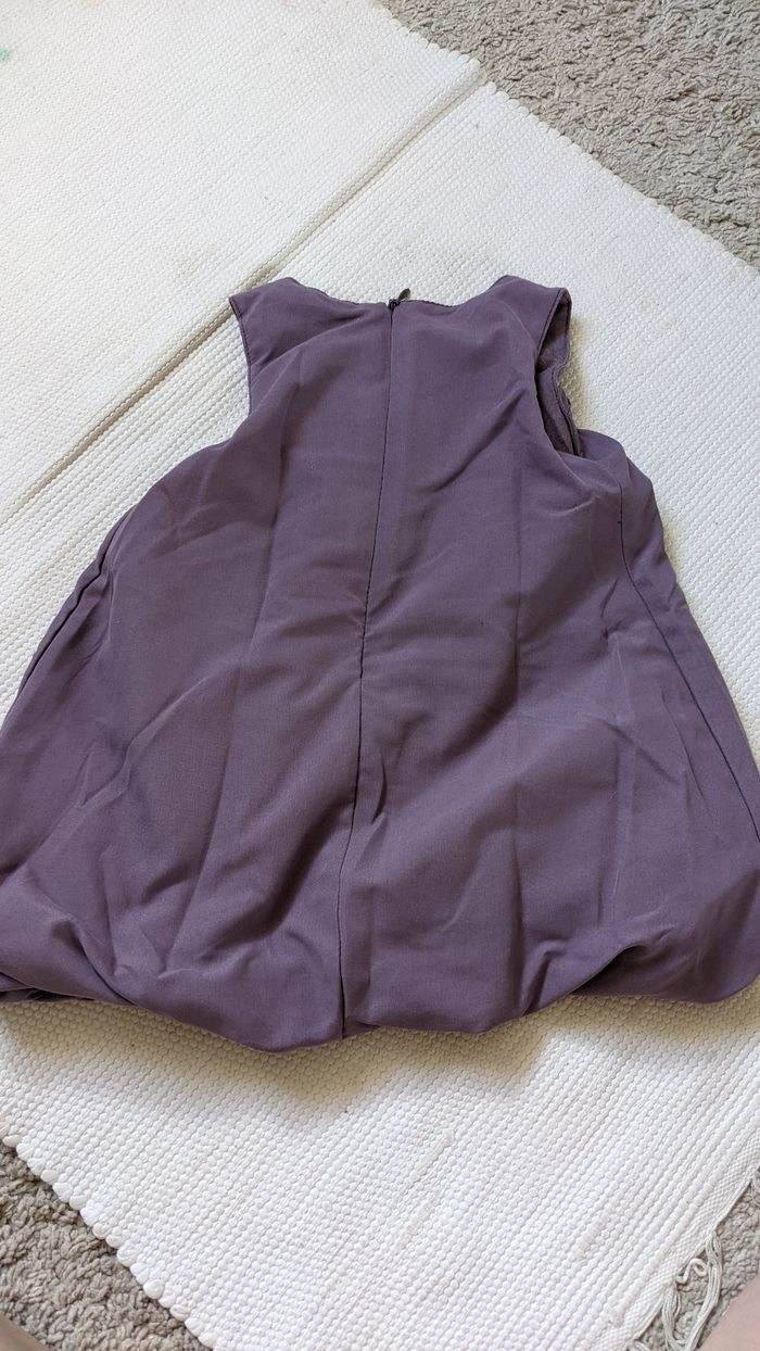 Ensemble robe et t-shirt violine 12 mois - photo numéro 3