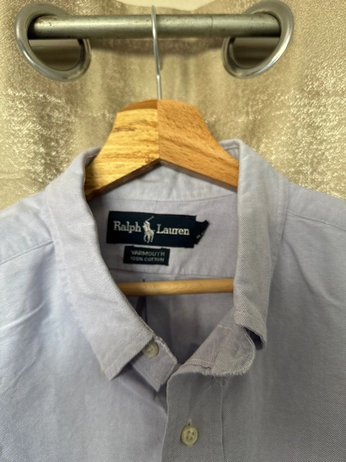 Chemise Oxford Ralph Lauren – bleu ciel – Taille L/XL – Très bon état - photo numéro 3