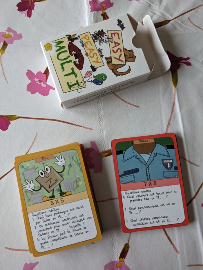 Jeu éducatif Easy Peasy Multi pour apprendre les multiplications - photo numéro 3