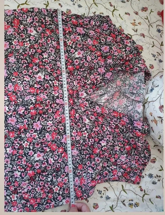 Blusa fluida estampada Talla L amplia - photo numéro 3