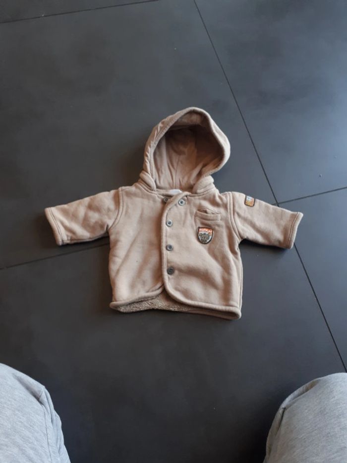 Gilet chaud Kitchoun 1-3mois