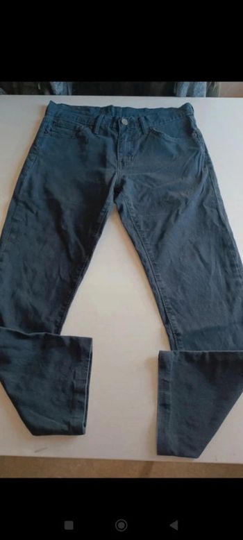 Pantalon jeans court homme 511 Levi's Strauss taille 40 coupe droite rétro vintage