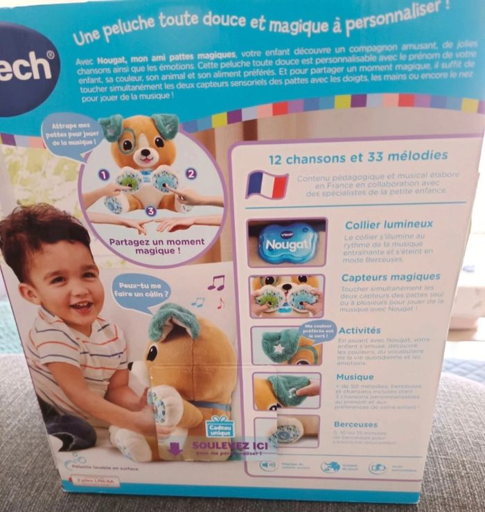 VTech Peluche interactive Nougat 1-5ans - photo numéro 8