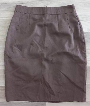 Jupe tailleur marron Pimkie taille 38