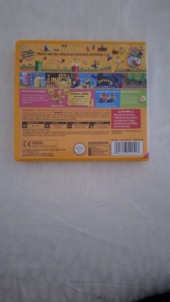 Jeu New super mario bros 2 Nintendo 3DS - photo numéro 3