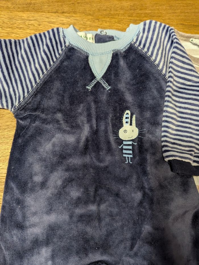 Lot de 4 pyjamas 1 mois - photo numéro 4