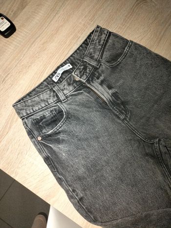 Jeans gris Zara
