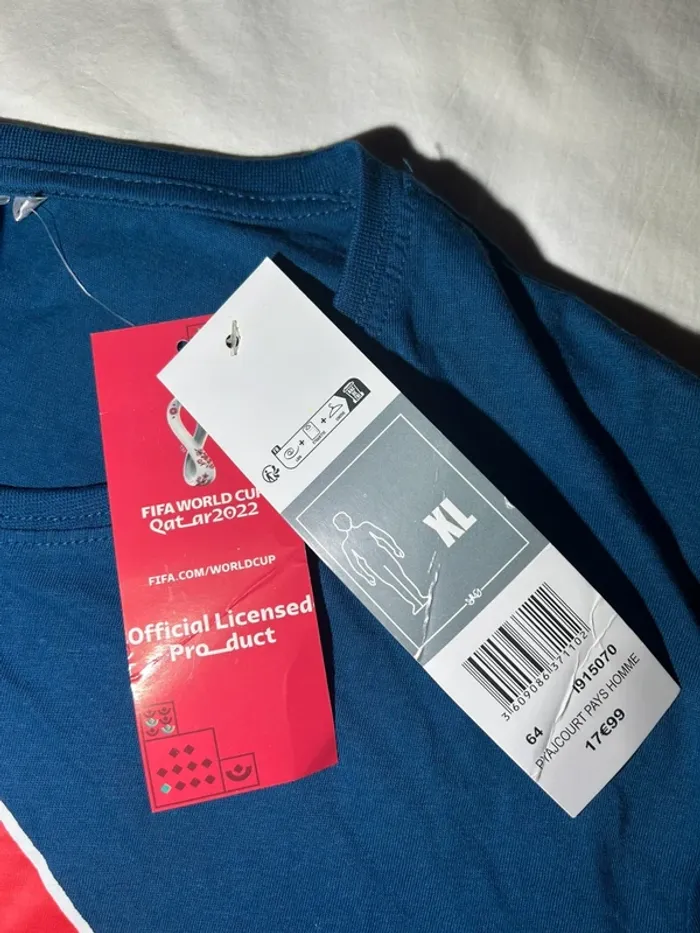 T-shirt de la France fifa world cup qatar 2022 - photo numéro 5