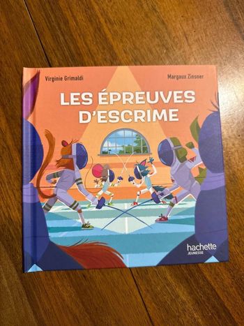 Les épreuves d’escrime livre du McDonald’s  jeunesse