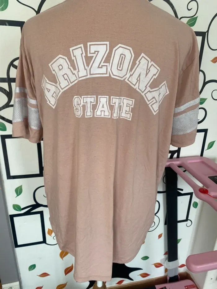 Haut style baseball arizona state m - photo numéro 2