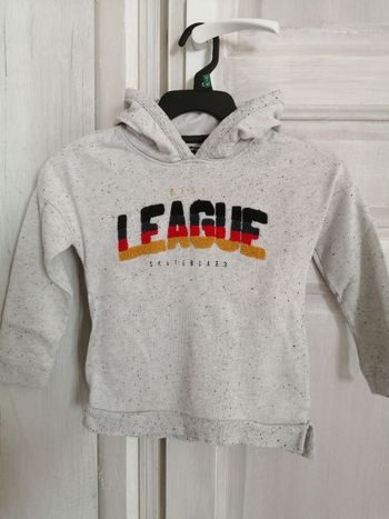 Sweat à capuche garçon kiabi