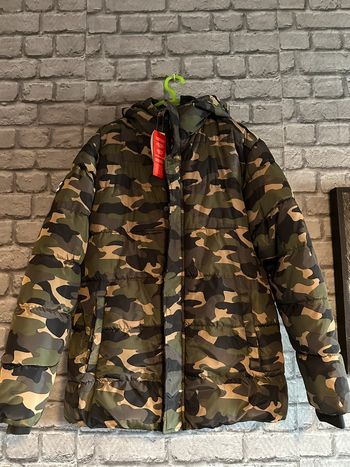 Doudoune camouflage  hiver