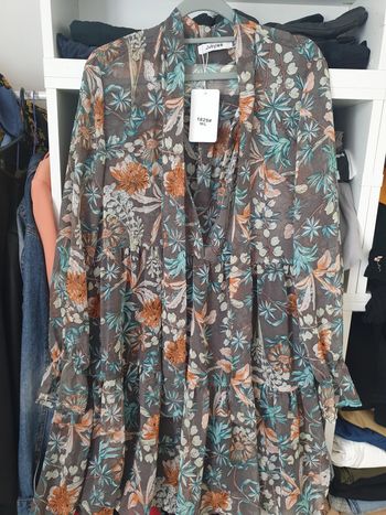 Tunique fleurie fluide