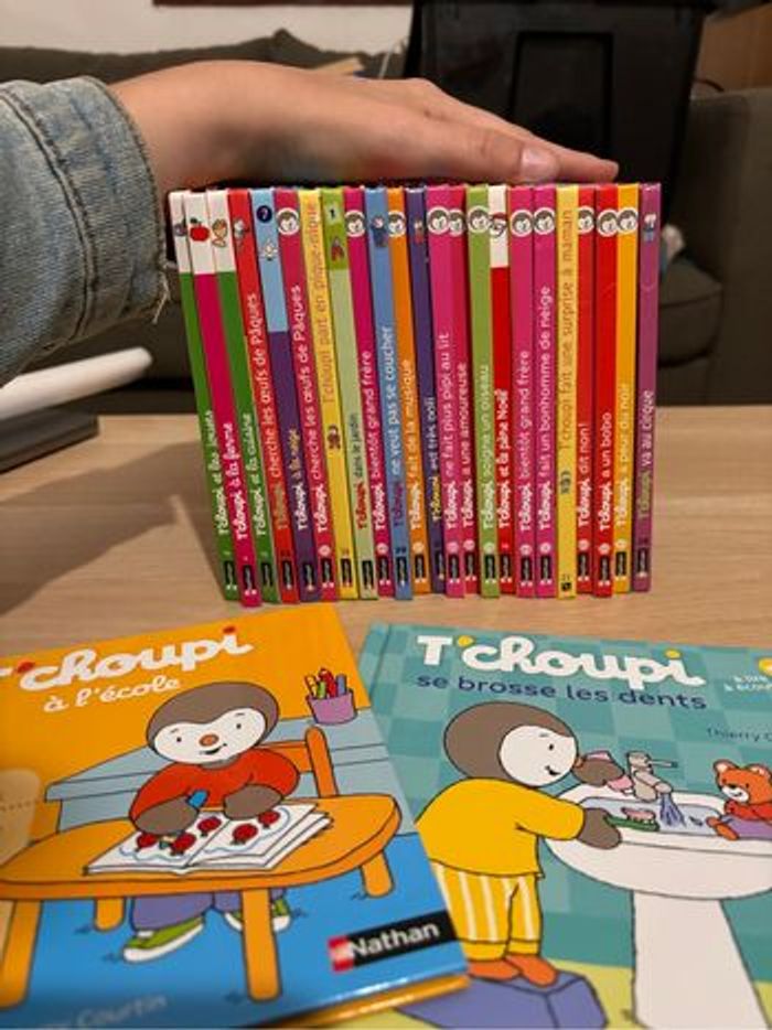 Gros lot livres Tchoupi en excellent état - lot livres enfant