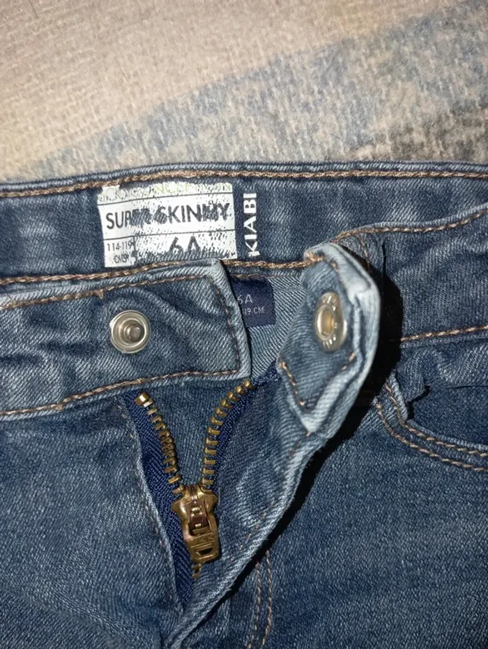 Jean skinny taille 6 ans - photo numéro 3