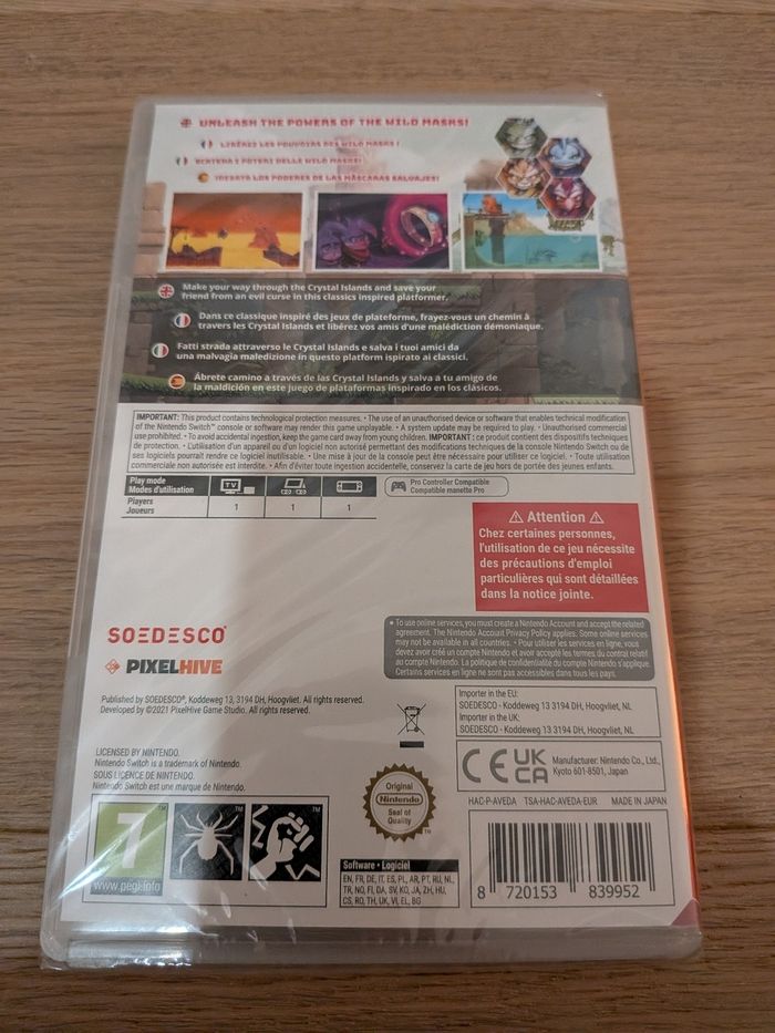 Kaze and the wild masks neuf sous blister - photo numéro 2