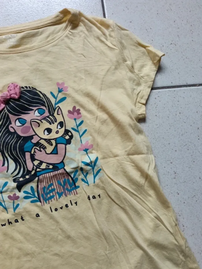 Tee shirt 12ans Kiabi - photo numéro 3