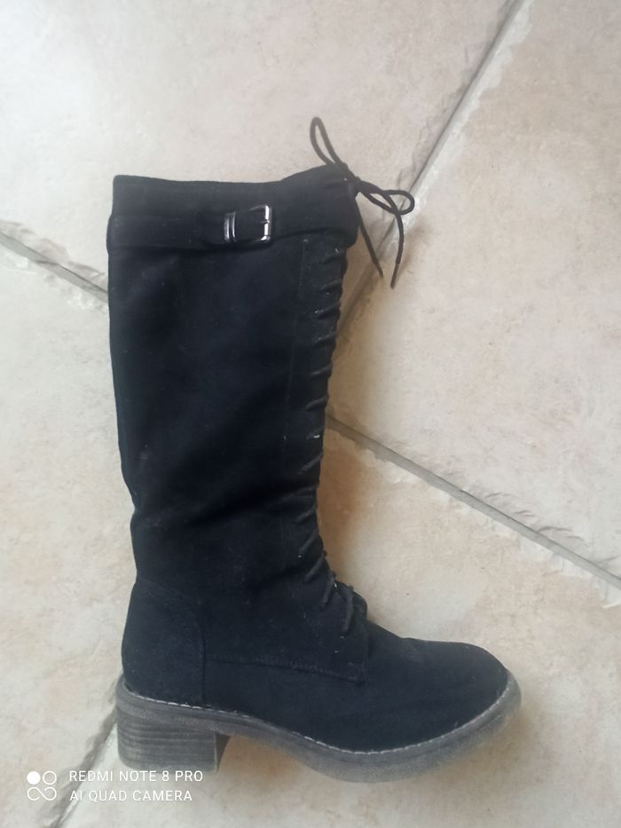 Bottes effet daim - photo numéro 3