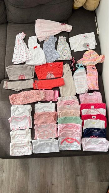 Lot de vêtements été fille 3 mois