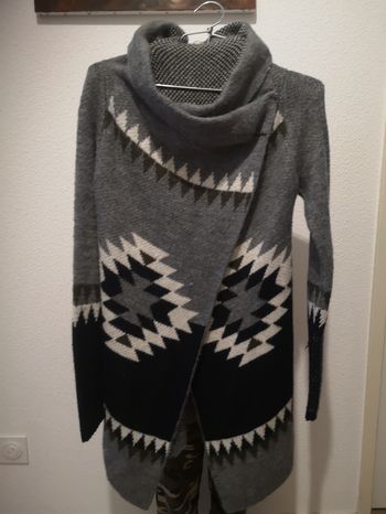 Cardigan long femme