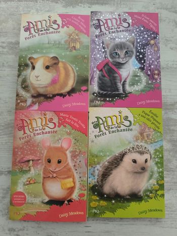 Lot de livres mes amis de la forêt enchantée