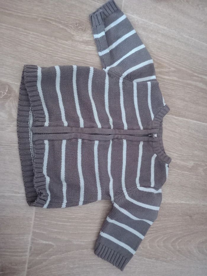 Veste en laine garçon