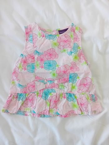 Blouse été fille 12 mois