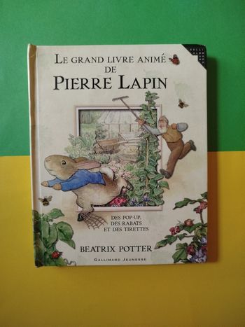 Le grand livre animé de Pierre lapin - Rare
