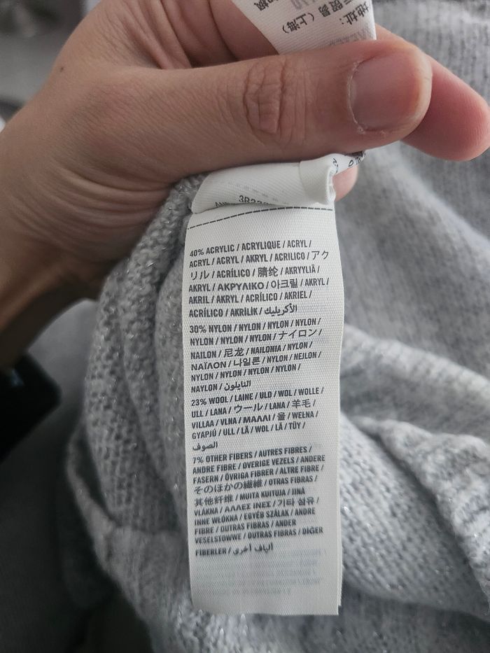 Pull gris Hollister - photo numéro 7