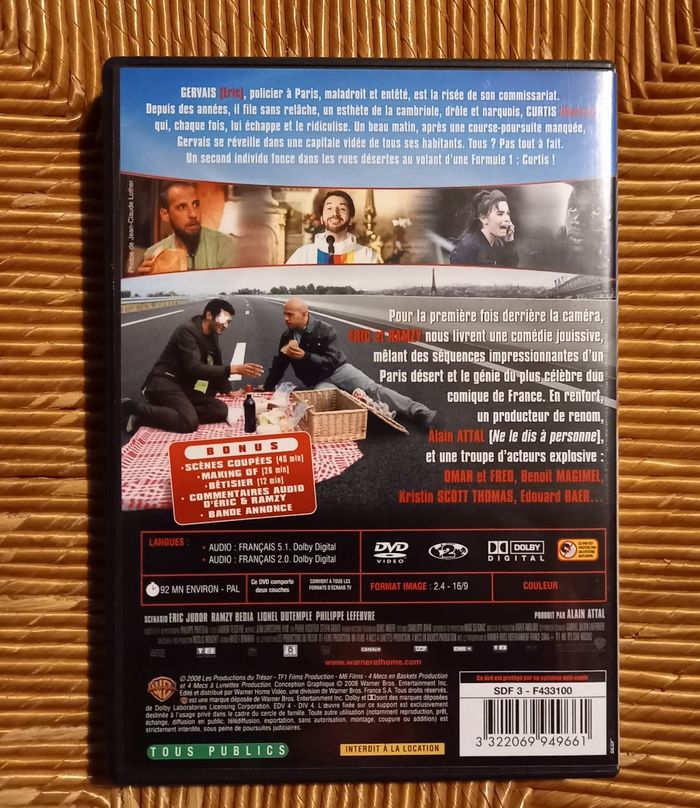 Coffret dvd seuls trois Éric et Ramzy - photo numéro 2