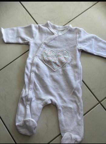 Pyjama mes petits cailloux 3 mois