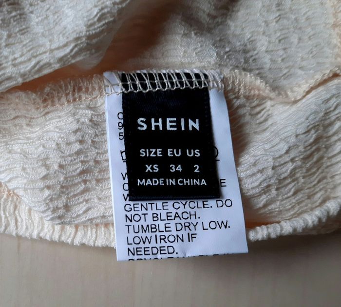 Bustier beige Shein 34 - photo numéro 3