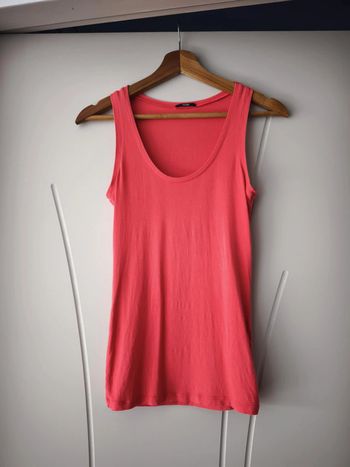débardeur rouge corail Tezenis